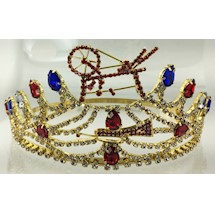 Heroines of Jericho Crown - Goldtone