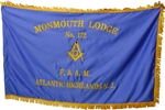 Embroidered Masonic Blue Flag