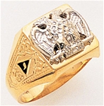 Masonic 32 Degree Scottish Rite Ring Macoy Publishing Masonic Supply 3367