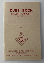 Masonic Dues Book