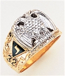 Masonic 32 Degree Scottish Rite Ring Macoy Publishing Masonic Supply 5736