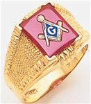 Masonic Ring - 9938 - open back