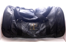 Monogram Leather Travel Bag