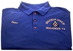 Kansas Masonic Blue Lodge Golf Shirt