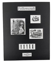 Fellow Craft Print Set in mat