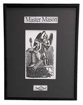 Master Mason Print in Mat