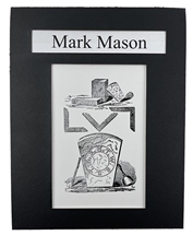 Mark Mason Handcrafted Print in Mat