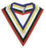 OES Patron 5 color ribbon collar