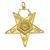 O.E.S.. Officer Jewels Gold Plate - Set of 18