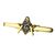 Masonic Tie Bar - Goldtone w/ Cutout Emblem