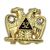 Scottish RIte 32* Goldplate Lapel Pin