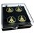 Past Master Button Covers - Set of 5