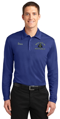 Long Sleeve Silk Touch Performance Polo