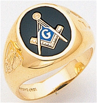 Masonic Ring - 5002 - open back