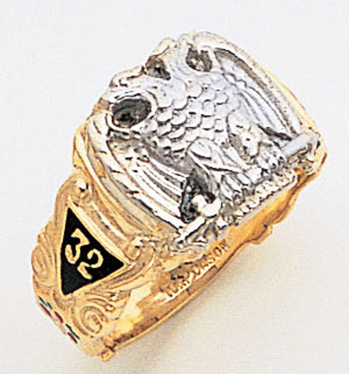 Masonic 32 Degree Scottish Rite Ring Macoy Publishing Masonic Supply 520