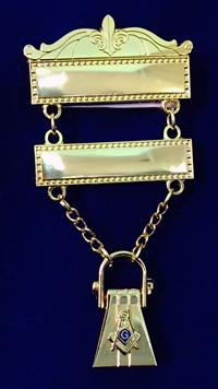 Masonic Traveling Jewel with Bar Pin Top