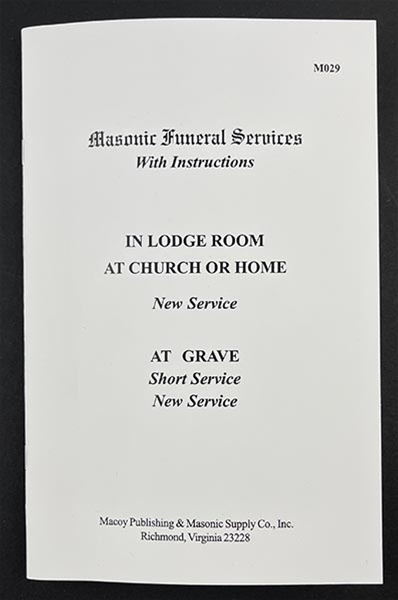 Masonic Funeral Services 