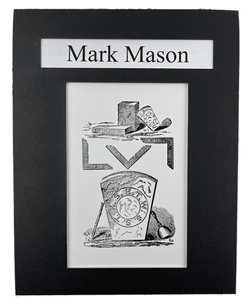 Mark Mason Handcrafted Print in Mat