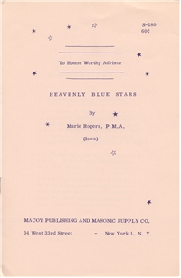 Heavenly Blue Stars